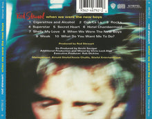Load image into Gallery viewer, Rod Stewart : When We Were The New Boys (CD, Album)