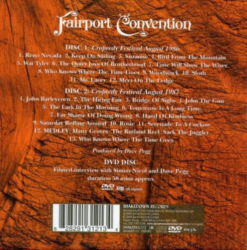 Buy Fairport Convention The Quiet Joys Of Brotherhood Live At