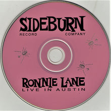 Load image into Gallery viewer, Ronnie Lane : Live In Austin (CD, Album)