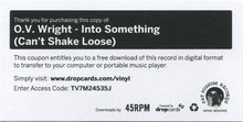 Load image into Gallery viewer, O.V. Wright : Into Something, Can't Shake Loose (LP, Album, RE)