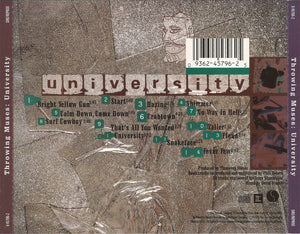 Throwing Muses : University (CD, Album)
