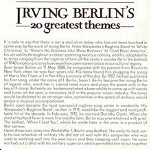 Load image into Gallery viewer, The Allen Toussaint Orchestra : Irving Berlin's 20 Greatest Themes (Dancing Cheek To Cheek) (CD)