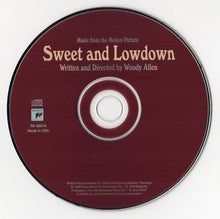 Load image into Gallery viewer, Various : Sweet And Lowdown (Music From The Motion Picture Written And Directed By Woody Allen) (CD, Album)
