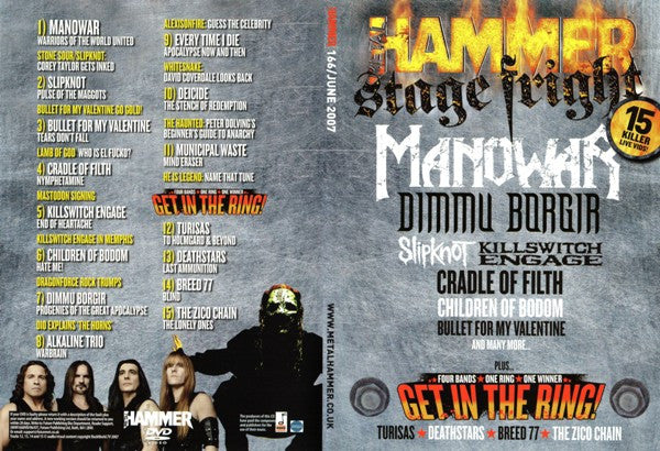 Buy Various : Metal Hammer: Stage Fright (DVD-V, Comp, PAL) Online