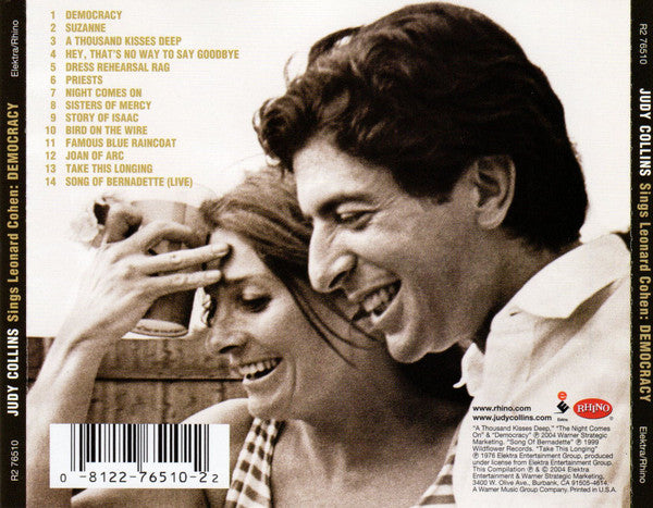 Judy Collins - Sings Leonard Cohen: Democracy (CD