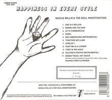 Load image into Gallery viewer, Nicole Willis & The Soul Investigators : Happiness In Every Style (CD, Album)