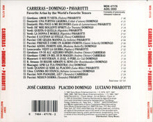Load image into Gallery viewer, Carreras*, Domingo*, Pavarotti* : Favorite Arias By The World's Favorite Tenors (CD, Album, Comp)