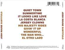 Load image into Gallery viewer, Josh Rouse : Subtitulo (CD, Album)