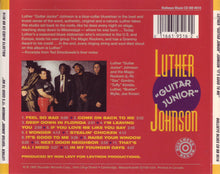 Load image into Gallery viewer, Luther "Guitar Junior" Johnson : It's Good To Me (CD, Album)