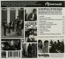 Load image into Gallery viewer, Lee Bob Watson : Aficionado! (CD, Album, Dig)