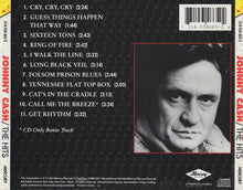 Load image into Gallery viewer, Johnny Cash : The Hits (CD, Comp)