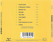 Load image into Gallery viewer, Hilton Ruiz : A Moment's Notice (CD, Album)