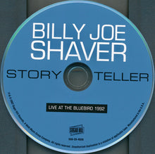 Load image into Gallery viewer, Billy Joe Shaver : Storyteller: Live At The Bluebird 1992 (CD, Album)