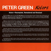 Load image into Gallery viewer, Peter Green (2) : Kolors (CD, Album, RE, RM)