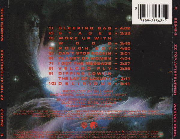 ZZ Top - Afterburner (CD