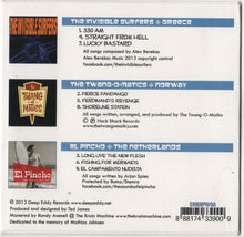 Load image into Gallery viewer, The Invisible Surfers / The Twang-O-Matics / El Pincho : Deep Eddy Three - Way Vol.1 (CD, MiniAlbum)
