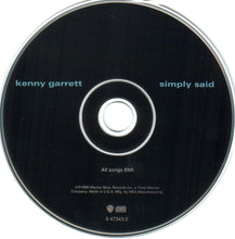 Load image into Gallery viewer, Kenny Garrett : Simply Said (CD, Album)