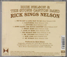 Load image into Gallery viewer, Rick Nelson* : Rick Sings Nelson (CD, Album, RE)