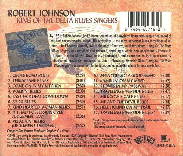 Buy Robert Johnson : King Of The Delta Blues Singers (CD, Comp, RE