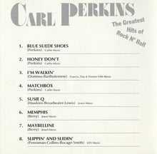 Load image into Gallery viewer, Carl Perkins : The Greatest Hits Of Rock N' Roll (CD, Comp, RM)