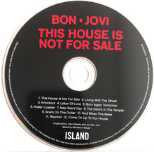 Load image into Gallery viewer, Bon Jovi : This House Is Not For Sale (CD, Album)