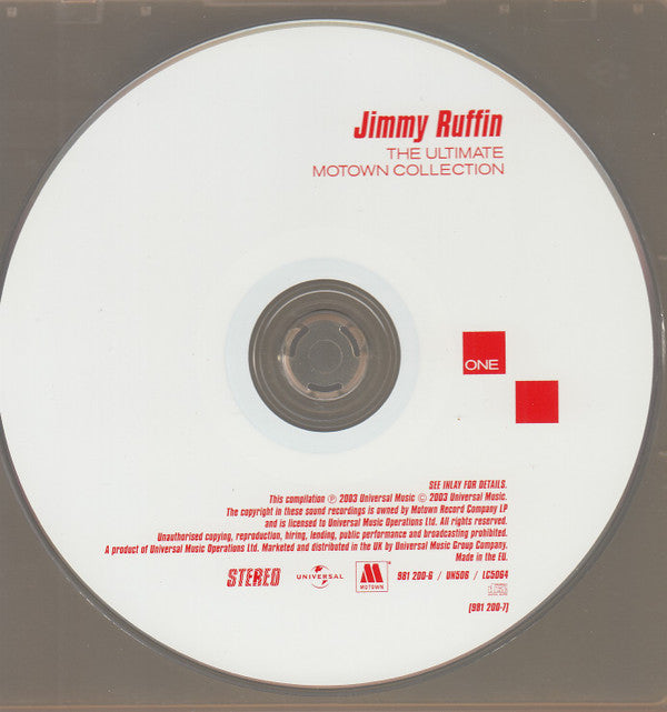 Jimmy Ruffin - The Ultimate Motown Collection (2xCD, Comp, RM)