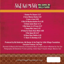 Load image into Gallery viewer, Aki Kumar : Aki Goes To Bollywood (CD, Album)