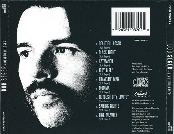 Buy Bob Seger : Beautiful Loser (CD) Online for a great price