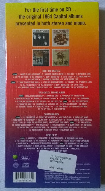 The Beatles - The Capitol Albums Vol.1 (4xCD, Album, Mono, RM + Box, Comp,  Tal)