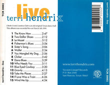 Load image into Gallery viewer, Terri Hendrix : Live (CD, Album)