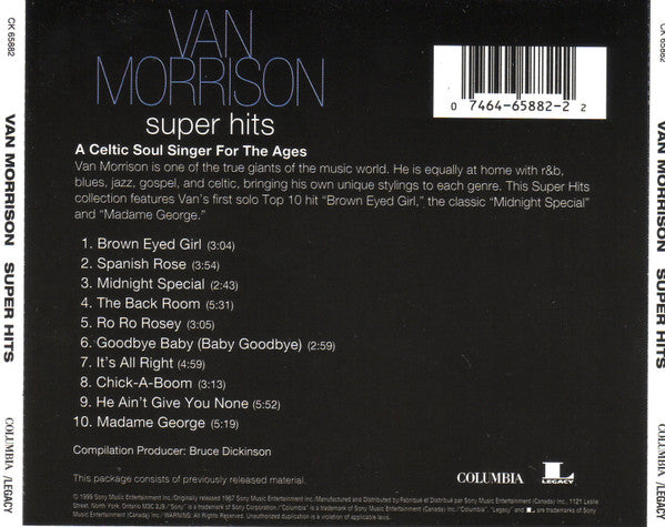 Buy Van Morrison : Super Hits (CD, Comp, RM) Online For A Great Price ...