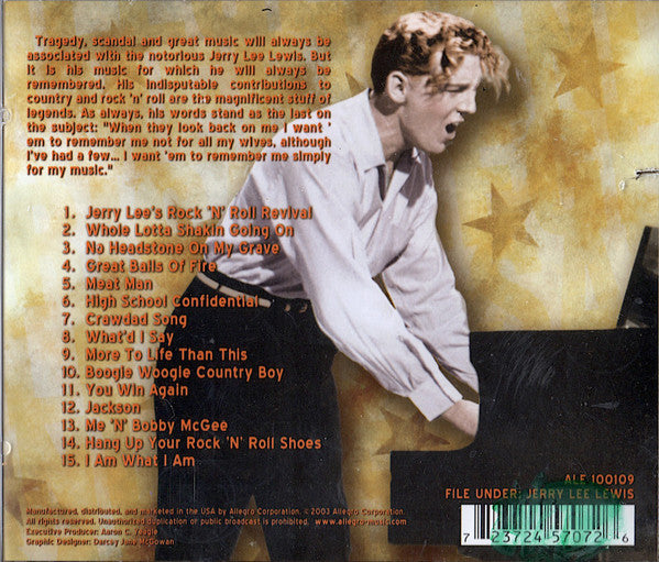 Buy Jerry Lee Lewis : The Killer (CD) Online for a great price