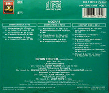 Load image into Gallery viewer, Edwin Fischer, John Barbirolli*, Lawrance Collingwood, Josef Krips - Mozart* : Klavierkonzerte: 17, KV 453 ・ 20, KV 466 ・ 22, KV 482 ・ 24, KV 491 ・ 25 KV 503; Sonaten: 10, KV 330 ・ 11, KV 331; Rondo KV 382 (3xCD, Comp)