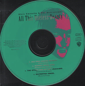 Elvis Costello & The Attractions : All This Useless Beauty (CD, Single, Ltd)