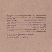 Load image into Gallery viewer, Dave Aaronoff : Into The Drink (CD, Album)