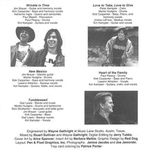 Load image into Gallery viewer, Kirt Kempter : Wrinkle In Time (CD, Album)