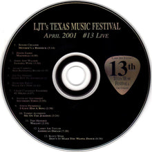 Load image into Gallery viewer, Various : LJT's Texas Music Festival, April 2001 #13 Live (CD, Album)