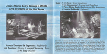 Load image into Gallery viewer, Jean-Marie Ecay : Atlantic Blues - Live at the Hot Brass (CD, Album)