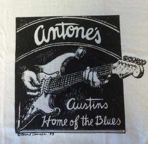 Antone's Classic Guitar, White, 3xl - T-shirt