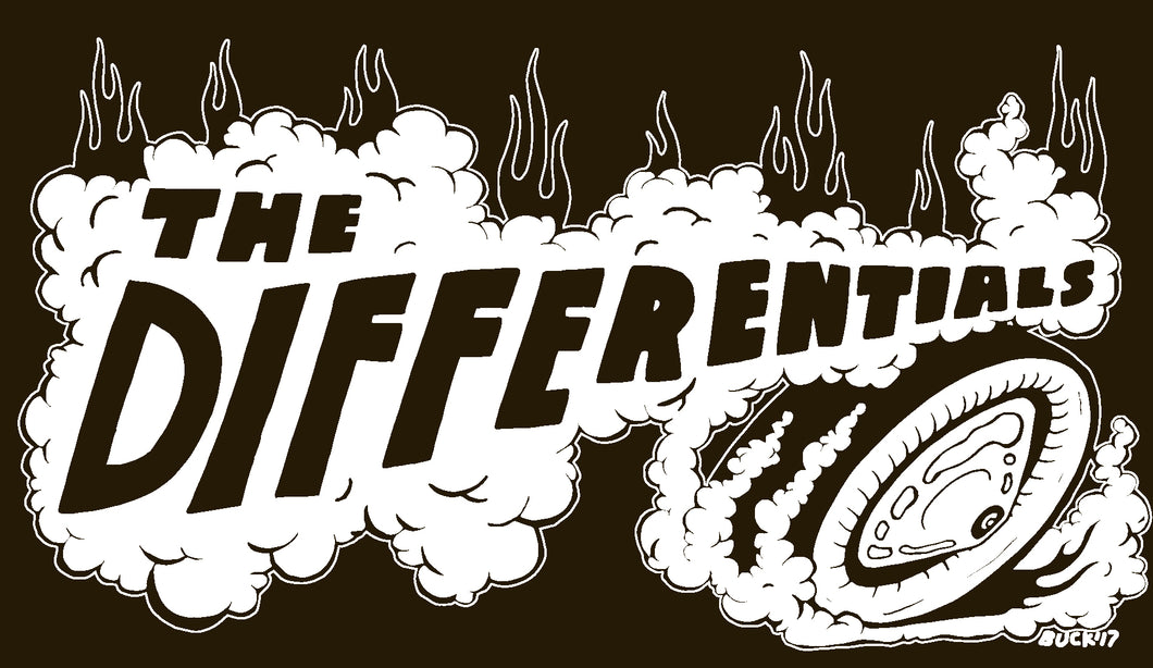 Differentials Smoke Logo, Black - T-shirt
