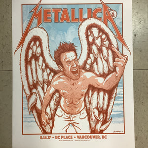 Metallica at BC Place - 2017 (Poster)