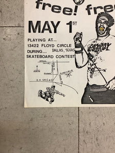 Big Boys at Dallas, Texas Skateboard Contest (Poster)