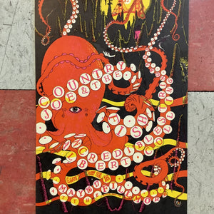 Country Joe & The Fish, Incredible String Band, & Albert Collins at The Fillmore - 1968 (Postcard)