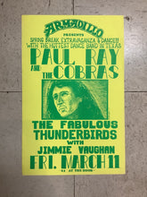 Load image into Gallery viewer, Paul Ray and The Cobras/The Fabulous Thunderbirds at Armadillo - 1977 (Poster)
