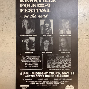 Kerrville Folk Festival... On The Road at Austin Opera House Ballroom (Poster)