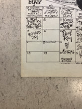 Load image into Gallery viewer, Soap Creek Saloon May Calendar - 1978 (Poster)
