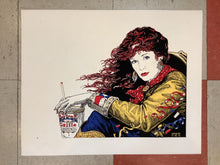 Load image into Gallery viewer, "Texicalli Cowgirl" Texicalli Grille - 1988 (Poster)
