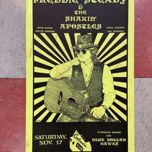 Freddy Steady at Continental Club - 1990 (Poster)