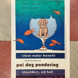 Poi Dog Pondering at Liberty Lunch - 1990 (Poster)