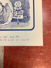 Load image into Gallery viewer, "This Show is Beneath Us" at Comedy Workshop (Poster)

